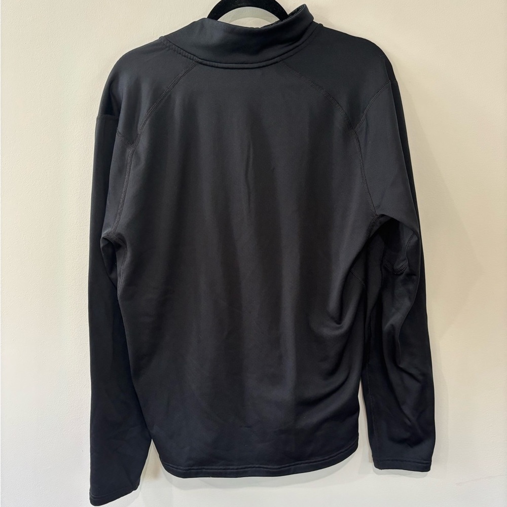 Kjus Hydraulic Half Zip Solid Black Pullover - image 4